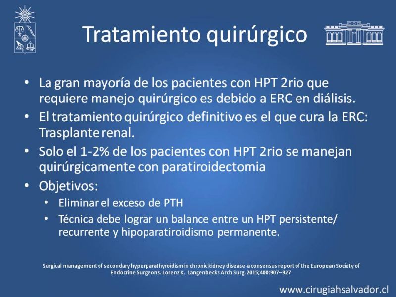 hiperparatiroidismo secundario