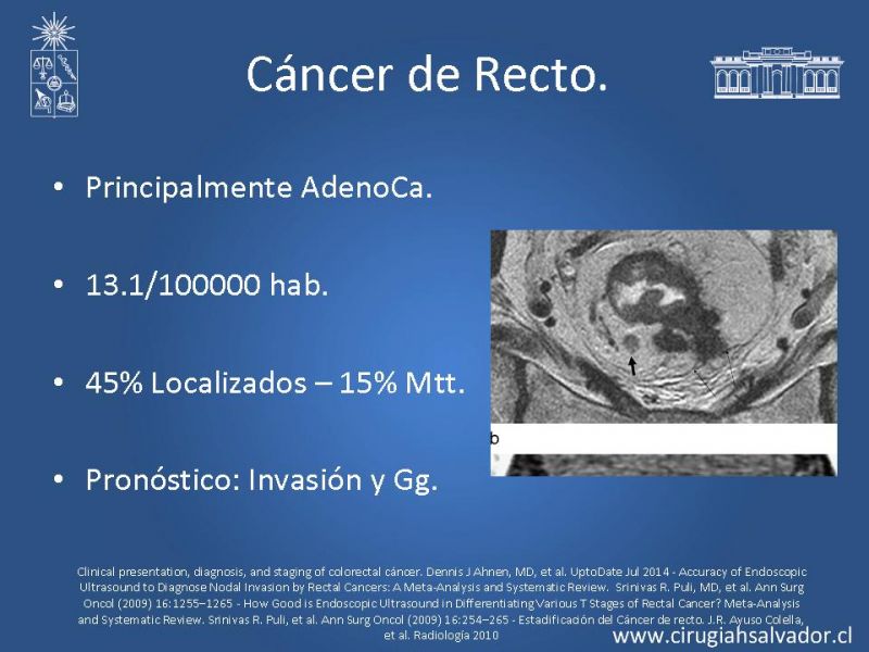 Presentaciones - Depto. Cirugía Hospital Del Salvador